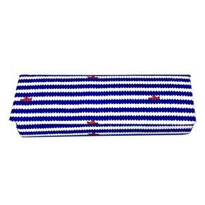 Nautical clutch w/ boats & inside pocket HANDMADE
